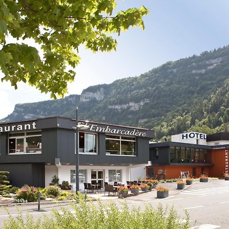 Hotel-Restaurant De L'Embarcadere Nantua Buitenkant foto